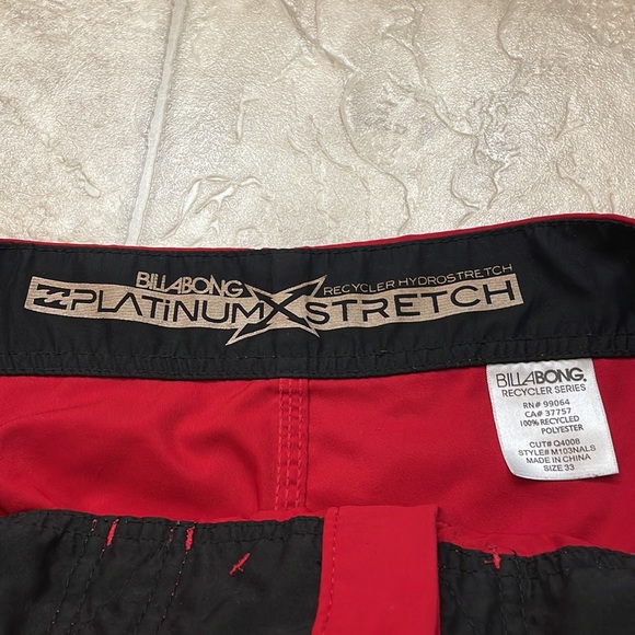 Billabong Platinum Stretch Board Shorts Size 33 - Picture 3 of 3